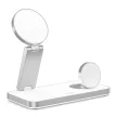 TECH-PROTECT QI15W-A47 3IN1 MAGNETIC MAGSAFE vezeték nélküli töltő, fehér