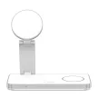 TECH-PROTECT QI15W-A47 3IN1 MAGNETIC MAGSAFE vezeték nélküli töltő, fehér