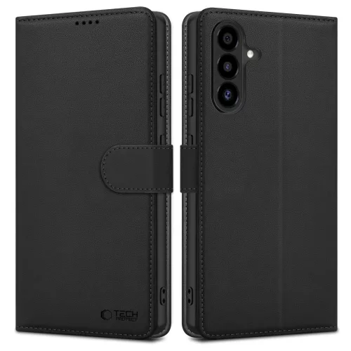 TECH-PROTECT WALLET GALAXY A26 5G tok, fekete