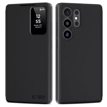   Tech-Protect Smart Wallet Case Samsung Galaxy S25 Ultra tok, matt fekete