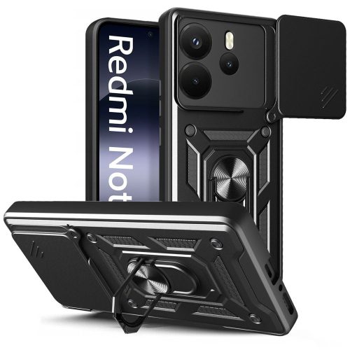 TECH-PROTECT CAMSHIELD PRO XIAOMI REDMI NOTE 14 4G / LTE MATTE fekete kameravédő