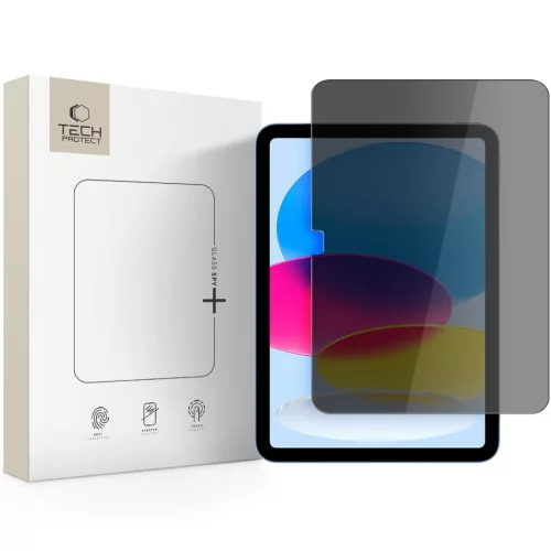 TECH-PROTECT GLASS SPY+ IPAD 10.9” 10 / 2022 / 11” 11 / 2025 PRIVACY betekintésvédő üvegfólia