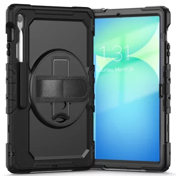   TECH-PROTECT SOLID GALAXY TAB S10 FE+ PLUS 13.1 X620 / X626B tok, fekete