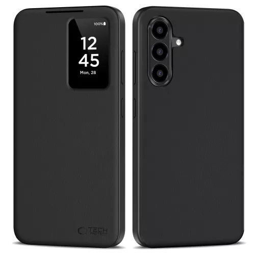 TECH-PROTECT SMART WALLET GALAXY A56 5G tok, matt fekete