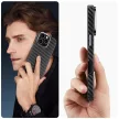 TECH-PROTECT ION CARBON MAGSAFE IPHONE 14 tok, fekete-ezüst