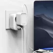 TECH-PROTECT TA100 Travel Adapter UK EU, hálózati töltő, fehér