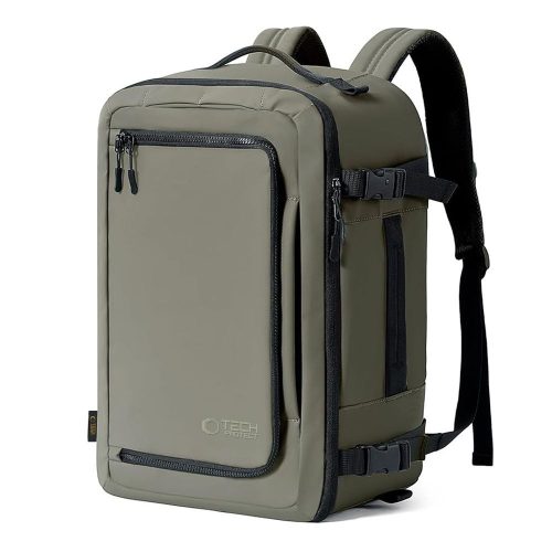 TECH-PROTECT DEFENDER S50 RYANAIR & WIZZAIR TRAVEL LAPTOP CABIN BACKPACK 20L 40x20x25, olivazöld