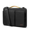 Tech-Protect Defender Bag 15"-16" Laptop táska, fekete-narancs