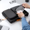 Tech-Protect Defender Bag 15"-16" Laptop táska, fekete-narancs