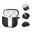 Tech-Protect Silicone Hook Case AirPods 4 tok, fekete