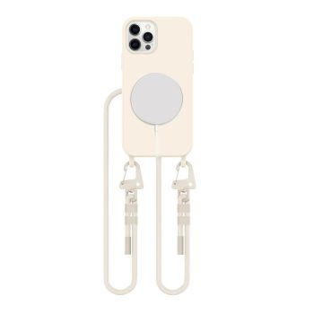   TECH-PROTECT MAGNECKLACE MAGSAFE IPHONE 12 / 12 PRO COSMIC LATTE tok, bézs