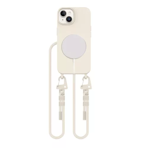 TECH-PROTECT MAGNECKLACE MAGSAFE IPHONE 14 tok, bézs