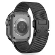 TECH-PROTECT MILANO APPLE WATCH 6/ 7/ 8/ 9/ 10/ SE/ ULTRA 1/ 2 (44/ 45/ 46/ 49 MM) tok, fekete