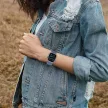 TECH-PROTECT NYLON APPLE WATCH 6/ 7/ 8/ 9/ 10/ SE/ ULTRA 1/ 2 (44/ 45/ 46/ 49 MM) óraszíj, krém