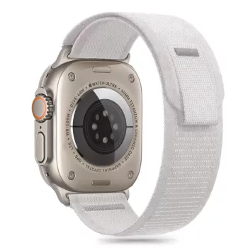   TECH-PROTECT NYLON STRIPE APPLE WATCH 6/ 7/ 8/ 9/ 10/ SE/ ULTRA 1/ 2 (44/ 45/ 46/ 49 MM) CRAYON szürke