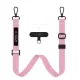 Tech-Protect C65 Rope Crossbody Leash nyakpánt, rózsaszín