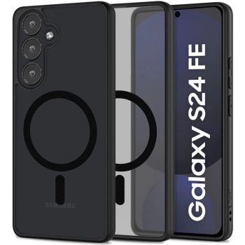   Tech-Protect MagMat MagSafe Case Samsung Galaxy S24 FE tok, fekete