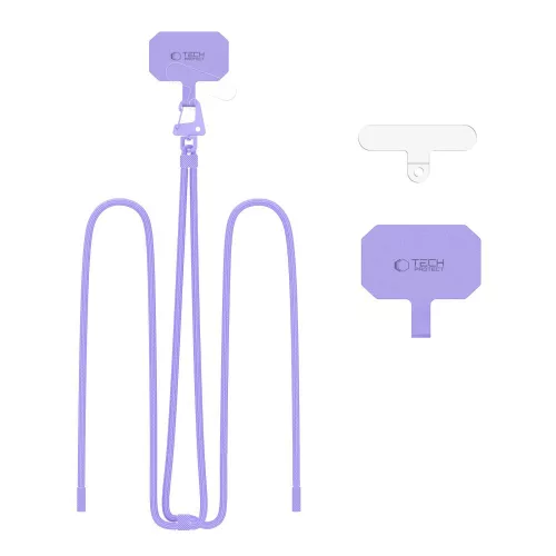 TECH-PROTECT C5S ROPE CROSSBODY nyakpánt, lila