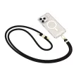 Tech-Protect C7S Rope Crossbody Strap Leash nyakpánt, fekete/arany