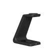 TECH-PROTECT QI15W-A36 3IN1 WIRELESS CHARGER FOR APPLE vezeték nélküli asztali töltő, fekete