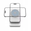 TECH-PROTECT QI15W-A38 MAGNETIC MAGSAFE vezeték nélküli töltő, fehér