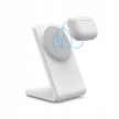 TECH-PROTECT QI15W-A38 MAGNETIC MAGSAFE vezeték nélküli töltő, fehér