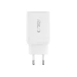 TECH-PROTECT NC45W-GAN 2-PORT hálózati töltő PD45W + TYPE-C kábel, fehér