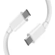 TECH-PROTECT NC45W-GAN 2-PORT hálózati töltő PD45W + TYPE-C kábel, fehér