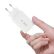 TECH-PROTECT NC45W-GAN 2-PORT hálózati töltő PD45W + TYPE-C kábel, fehér