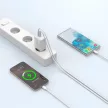 TECH-PROTECT NC45W-GAN 2-PORT hálózati töltő PD45W + TYPE-C kábel, fehér