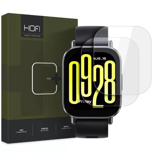 HOFI GLASS PRO+ 2-PACK XIAOMI REDMI WATCH 5 ACTIVE CLEAR edzett üvegfólia