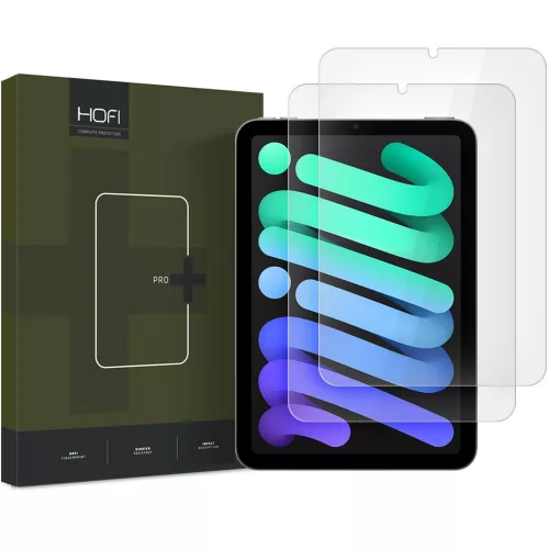 Hofi Tempered Glass PRO+ 2-PACK IPAD MINI 8.3 6 / 7 2021 / 2024 edzett üvegfólia