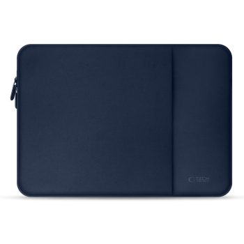 Tech-Protect Neoprene Laptop Case 14" tok, sötétkék