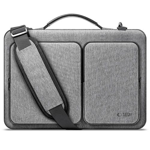 Tech-Protect Defender laptop táska 15"-16", szürke