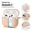 Tech-Protect Silicone Hook Case Apple AirPods 3 Beige
