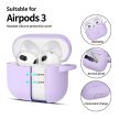 Tech-Protect Silicone Hook Case Apple AirPods 3 tok, lila
