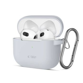 Tech-Protect Silicone Hook Case Apple AirPods 3 tok, szürke