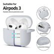 Tech-Protect Silicone Hook Case Apple AirPods 3 tok, szürke