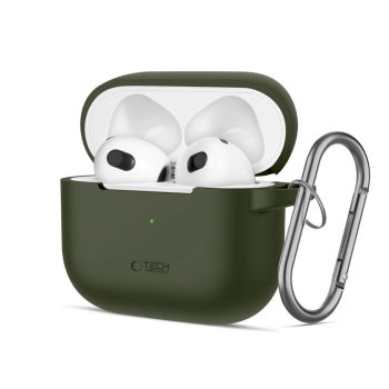 Tech-Protect Silicone Hook Case Apple AirPods 3 tok, zöld