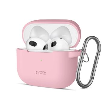  Tech-Protect Silicone Hook Case Apple AirPods 3 tok, rózsaszín