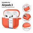 Tech-Protect Silicone Hook Case Apple AirPods 3 tok, narancs