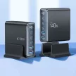 Tech-Protect DC140W-GAN 5-PORT PD140W/QC3.0 Charging Station Black, USB-HUB