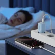 TECH-PROTECT NCM33W 2-PORT hálózati töltő PD33W/QC3.0 BABY , kék