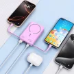 TECH-PROTECT PB31 LIFEMAG MAGSAFE POWER BANK 10000MAH, lila