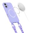 Tech-Protect MagNecklace MagSafe Case Lanyard iPhone 16 tok, lila