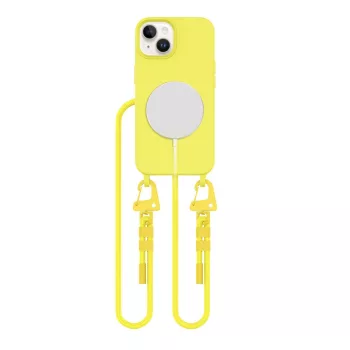 TECH-PROTECT MAGNECKLACE MAGSAFE IPHONE 15 tok, sárga
