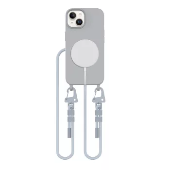   TECH-PROTECT MAGNECKLACE MAGSAFE IPHONE 15 CRAYON tok, szürke