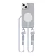 TECH-PROTECT MAGNECKLACE MAGSAFE IPHONE 15 CRAYON tok, szürke