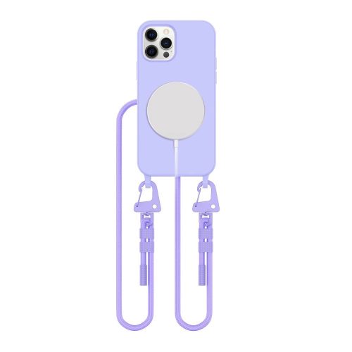 TECH-PROTECT MAGNECKLACE MAGSAFE IPHONE 12 / 12 PRO tok, lila