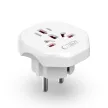TECH-PROTECT UNIVERSAL TRAVEL ADAPTER FROM EU WHITE